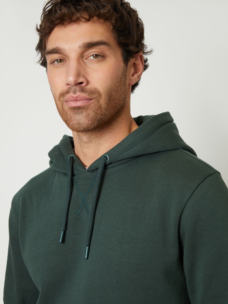 Травянисто-зеленого цвета - Threadbare Mock T-Shirt Hoodie - Изображение 4 из 4 Травянисто-зеленого цвета - Threadbare Mock T-Shirt Hoodie - Изображение 4 из 4