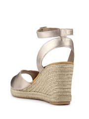Jones Bootmaker Leather Wedge Heeled Sandals - Image 5 of 7