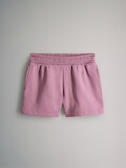 The Set Rose Pink/Red Brown 2 Pack Relaxed Sweat Shorts - Image 2 of 5