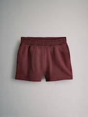 The Set Rose Pink/Red Brown 2 Pack Relaxed Sweat Shorts - Image 3 of 5