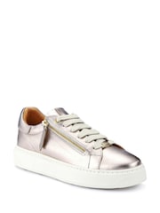 Серебряный - Jones Bootmaker Paulina Chunky Leather Trainers - Изображение 4 из 7