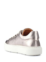 Серебряный - Jones Bootmaker Paulina Chunky Leather Trainers - Изображение 5 из 7