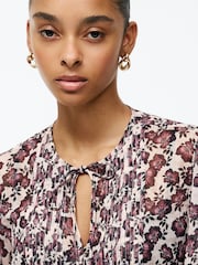 French Connection Pink Elyse Hallie Crinkle Blouses - Image 4 of 5