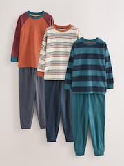 Multicolor - Pack de 3 pijamas de pernera larga (3-16 años) - Imagen 1 de 7