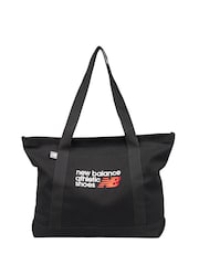 New Balance Black Classic Canvas 100% Cotton Tote - Image 3 of 5