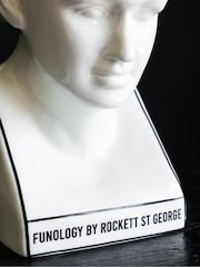 Rockett St George White Funology Head Object Ornament - Image 4 of 4