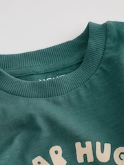 Green Bear Interactive Long Sleeve Appliqué T-Shirt (3mths-7yrs) - Image 4 of 6