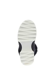 EMU Australia Black Blurred Micro Lace Up Snow Boots - Image 6 of 6