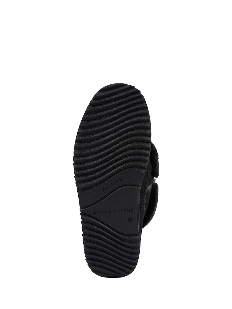 EMU Australia Black Georgi Lined Snow Boots - Image 6 of 6 EMU Australia Black Georgi Lined Snow Boots - Image 6 of 6