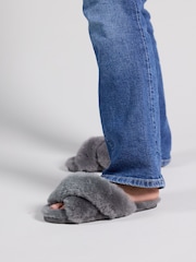 EMU Australia Grey Mayberry Slippers - Image 1 of 9