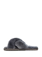 EMU Australia Grey Mayberry Slippers - Image 5 of 9
