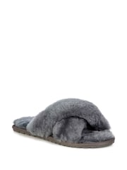 EMU Australia Grey Mayberry Slippers - Image 6 of 9