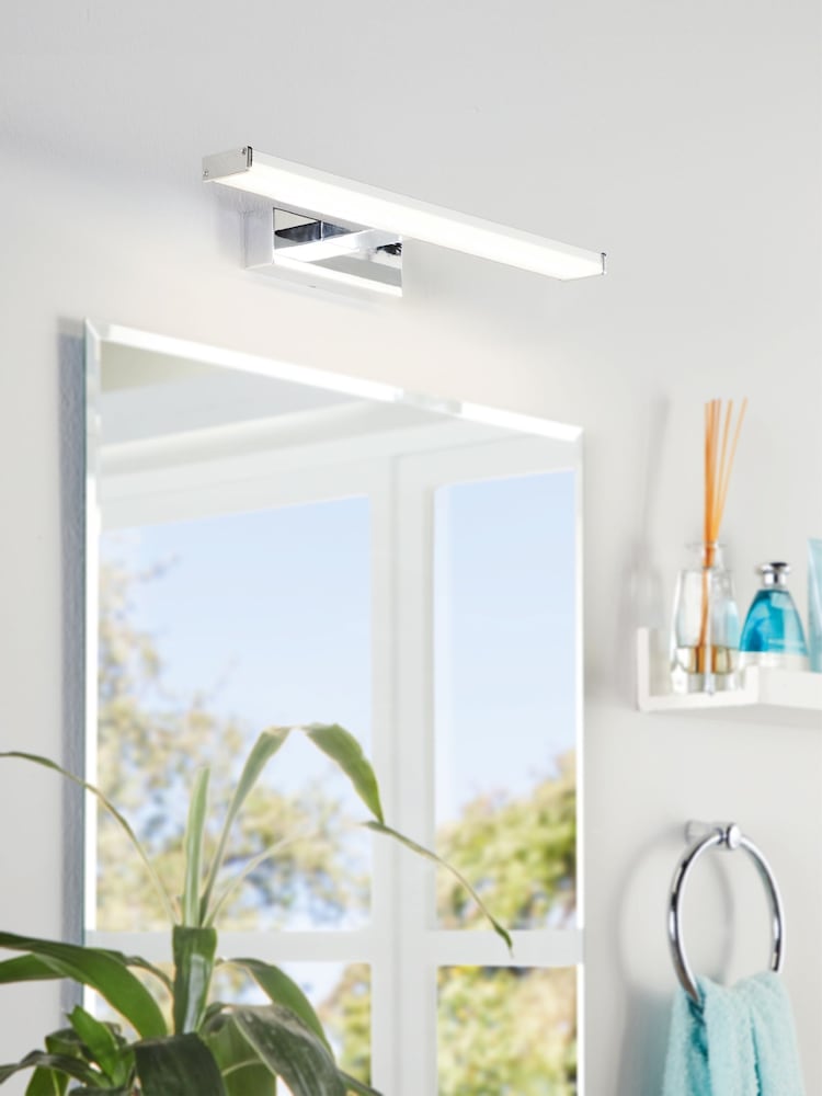 Eglo Chrome Pandella 1 LED 400 Bathroom Light - Image 1 of 4