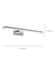 Eglo Chrome Pandella 1 LED 400 Bathroom Light - Image 4 of 4