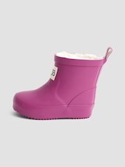JoJo Maman Bébé Berry Short Unicorn Wellie Boot - Image 6 of 6