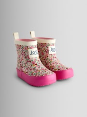 ライトパープル - JoJo Maman Bébé プリント コージー ショート ウェリーズ - 画像 1 / 4