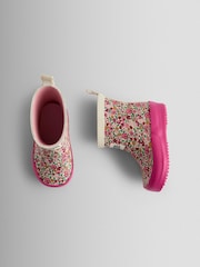 ライトパープル - JoJo Maman Bébé プリント コージー ショート ウェリーズ - 画像 3 / 4