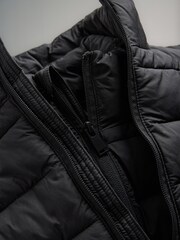The Set Black 2 Pack Light Weight Gilet & Short Padded Coat - Image 11 of 12
