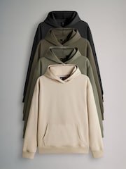 The Set Black/Brown 4 Pack Hoodies - Image 1 of 7