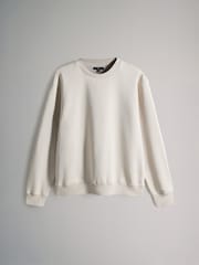 The Set Black/Brown 3 Pack 3 Pack Crew Neck Sweat Tops - Image 3 of 6