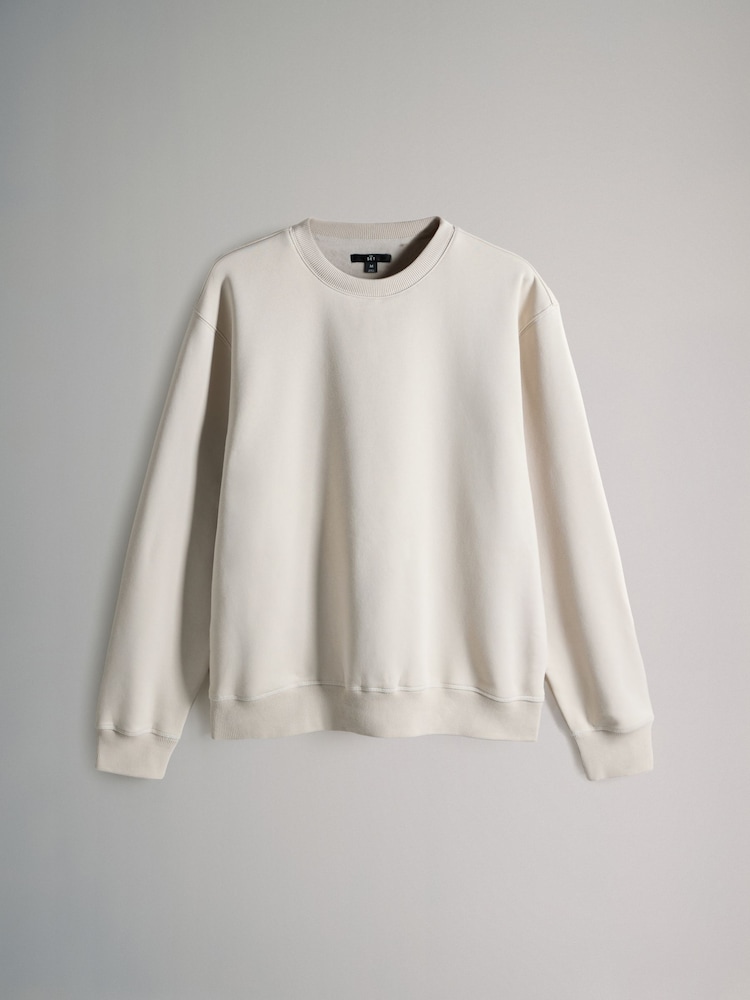 سويت شيرت بياقة مستديرة وتلبيس مريح من The Set - صورة 2 من 5 سويت شيرت بياقة مستديرة وتلبيس مريح من The Set - صورة 2 من 5