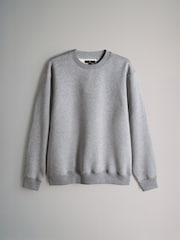 The Set Black/Burgundy 4 Pack Crew Neck Relaxed Fit Sweat Top - Image 2 of 7