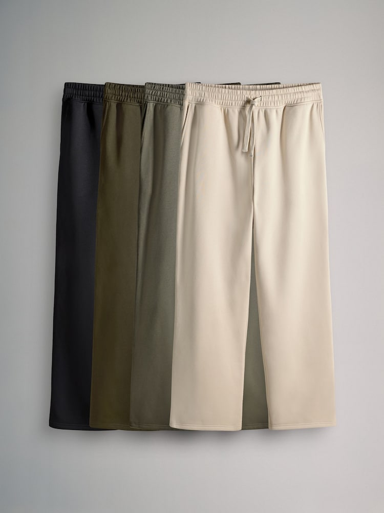 The Set Black/Green 4 Pack Wide Leg Jogger - Image 2 of 13 The Set Black/Green 4 Pack Wide Leg Jogger - Image 2 of 13
