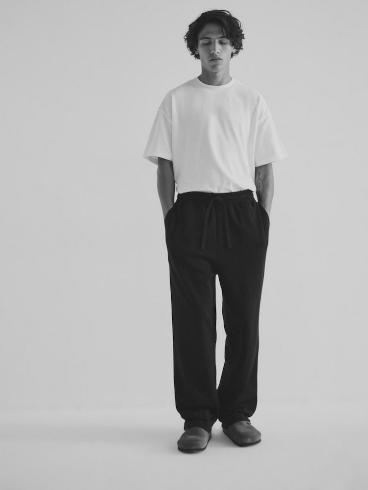 The Set Black/Grey 4 Pack Wide Leg Jogger - Image 1 of 12 The Set Black/Grey 4 Pack Wide Leg Jogger - Image 1 of 12