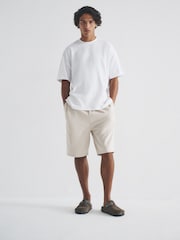 The Set Navy Blue/Brown 3 Pack Relaxed Fit Sweat Shorts - Image 1 of 9