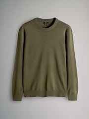 The Set Multi 4 Pack Long Sleeve Knitted Crew Jumpers - Image 9 of 12
