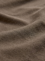 The Set Black / Dark Charcoal / Taupe marl 3 Pack Long Sleeve Knitted Polo Jumpers - Image 11 of 13