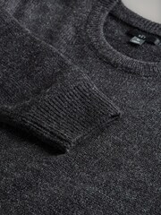 The Set Grey 2 Pack Crew Neck Jumpers with Wool - Image 9 of 9
