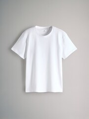 The Set Black/Taupe Brown/White/Warm Stone Regular Short Sleeve T-Shirts 4 Pack - Image 2 of 7