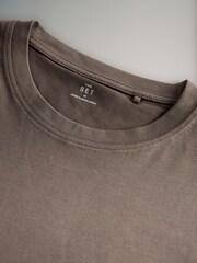 The Set Black/Taupe Brown/White/Warm Stone Regular Short Sleeve T-Shirts 4 Pack - Image 6 of 7