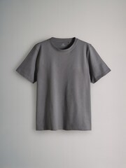 The Set Black/Charcoal/Pink/Light Stone Regular Short Sleeve T-Shirts 4 Pack - Image 2 of 7