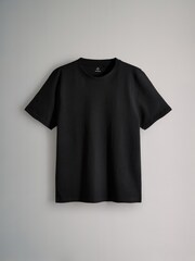 The Set Black/Charcoal/Pink/Light Stone Regular Short Sleeve T-Shirts 4 Pack - Image 3 of 7