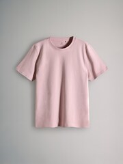 The Set Black/Charcoal/Pink/Light Stone Regular Short Sleeve T-Shirts 4 Pack - Image 4 of 7