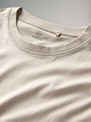 The Set Black/Charcoal/Pink/Light Stone Regular Short Sleeve T-Shirts 4 Pack - Image 6 of 7