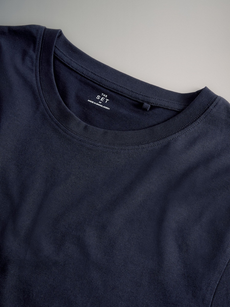 Navy / Stripe / Light Stone / Powder Blue / Taupe - The Set 8 Pack Regular Short Sleeve T-Shirts - Imagen 11 de 11