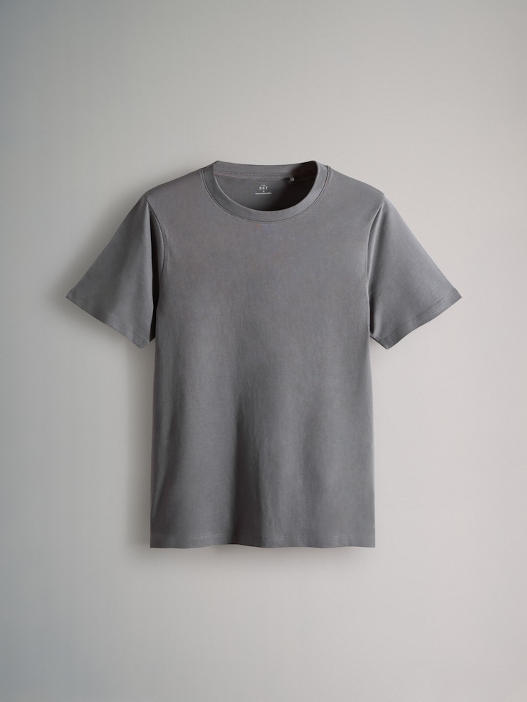 The Set 8 Pack Slim Short Sleeve T-Shirts - Imagen 2 de 11 The Set 8 Pack Slim Short Sleeve T-Shirts - Imagen 2 de 11