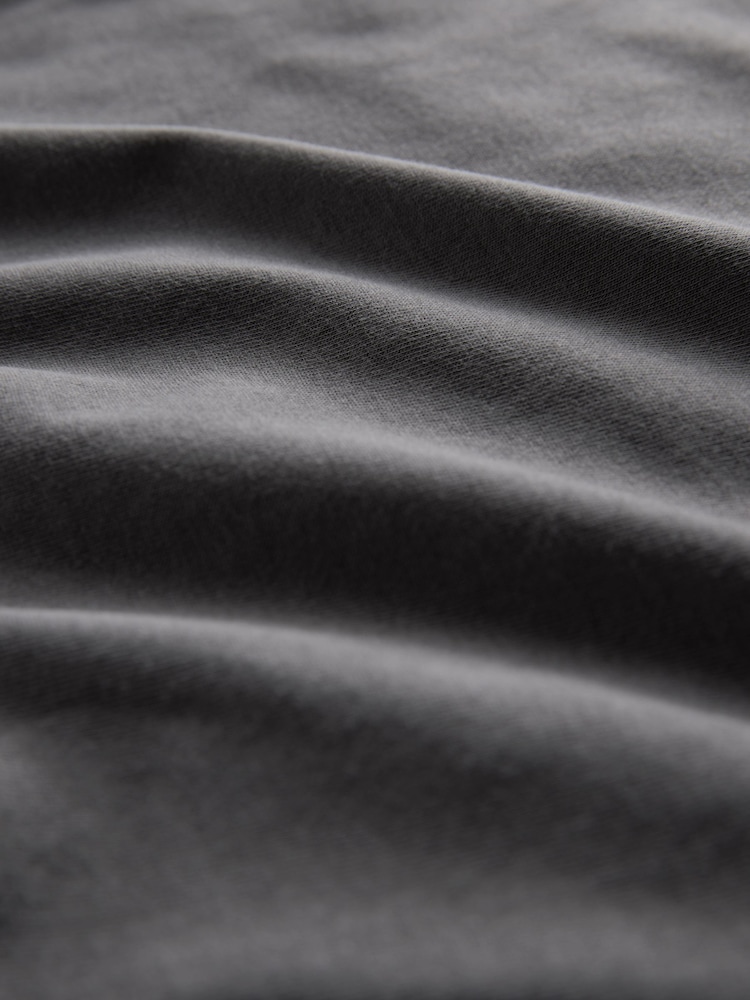 The Set Black/Charcoal/Grey Marl/White Regular Short Sleeve T-Shirts 8 Pack - Image 11 of 11