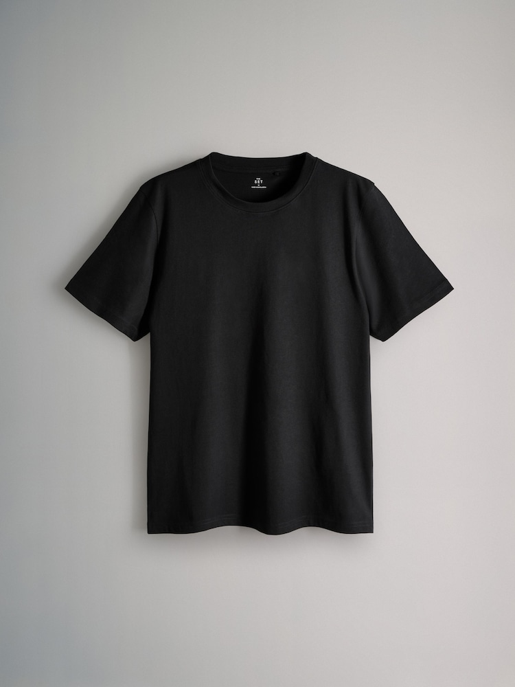 Black/Charcoal/Grey Marl/White - The Set 8 Pack Regular Short Sleeve T-Shirts - Imagen 2 de 11 Black/Charcoal/Grey Marl/White - The Set 8 Pack Regular Short Sleeve T-Shirts - Imagen 2 de 11
