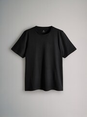 The Set Black/Charcoal/Grey Marl/White Regular Short Sleeve T-Shirts 8 Pack - Image 3 of 11