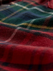 The Set Navy/Red 2 Pack Traditional Woven Check Pyjamas - Image 9 of 10