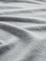 The Set Pink/Grey Button Through Long Sleeve Pyjamas - Image 6 of 7