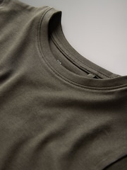 The Set Black/Dark Khaki/Khaki/Light Khaki/Stone Regular Short Sleeve T-Shirts 6 Pack - Image 12 of 13