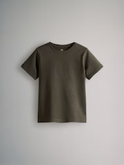 The Set Black/Dark Khaki/Khaki/Light Khaki/Stone Regular Short Sleeve T-Shirts 6 Pack - Image 6 of 13