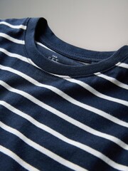 The Set Blue/Brown 6 Pack Short Sleeve Boxy T Shirt - Image 17 of 18