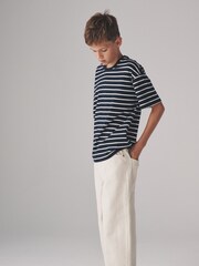 The Set Blue/Brown 6 Pack Short Sleeve Boxy T Shirt - Image 7 of 18