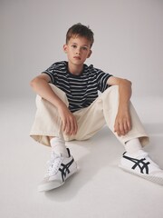 The Set Blue/Brown 6 Pack Short Sleeve Boxy T Shirt - Image 8 of 18